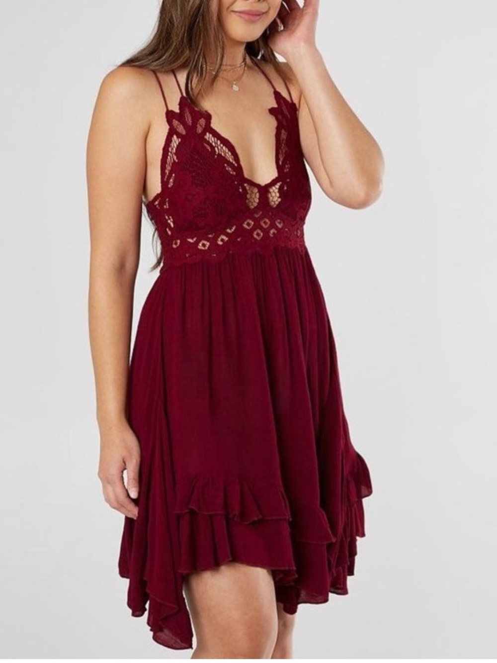 ❤️FREE PEOPLE ADELLA LACE SLIP DRESS❤️